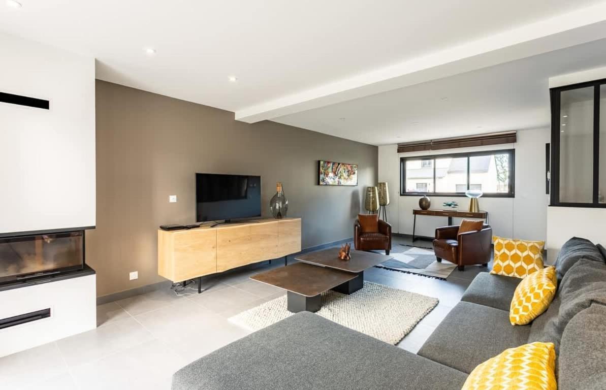 Villa Ty Laouen- Maison Moderne 3 Chambres Jardin دينار المظهر الخارجي الصورة
